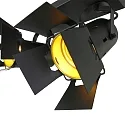 Mexlite Mexlite Spot CARRÉ, 2 flames, studio spotlight, black