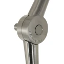 Steinhauer Staande lamp PRESTIGE CHIC cilindrisch, met schakelaar, met lampenkap, met scharnierende arm, met stekker E27 IP20