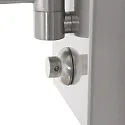 Steinhauer wall luminaire PRESTIGE CHIC cylindrical, with switch, with shade, with jointed arm, with plug E27 IP20, steel brushed dimmable
