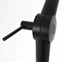 Steinhauer floor lamp PRESTIGE CHIC cylindrical, with switch, with shade, with jointed arm E27 IP20, black matt 