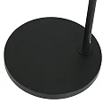 Steinhauer floor lamp PRESTIGE CHIC cylindrical, with switch, with shade, with jointed arm E27 IP20, black matt 