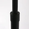 Steinhauer floor lamp PRESTIGE CHIC cylindrical, with switch, with shade, with jointed arm, with plug E27 IP20, black matt 