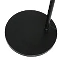 Steinhauer floor lamp SPARKLED LIGHT cylindrical, with switch, with shade, with plug, adjustable E27 IP20, black matt 