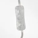 wall luminaire SPARKLED LIGHT cylindrical, with shade, adjustable E27 IP20, steel brushed 