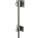 Steinhauer wall luminaire SPARKLED LIGHT cylindrical, with shade, adjustable E27 IP20, steel brushed 