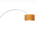 Steinhauer wall luminaire SPARKLED LIGHT cylindrical, with shade, adjustable E27 IP20, steel brushed 
