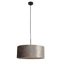 pendant luminaire SPARKLED LIGHT cylindrical, with shade E27 IP20, black matt dimmable
