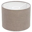 Steinhauer wall luminaire STANG up, cylindrical, with shade E27 IP20, black matt dimmable