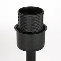 Steinhauer table lamp STANG up, 2-fold, with switch, with shade, with plug E27 IP20, black matt dimmable