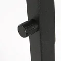 Steinhauer floor lamp STANG down, with switch, with shade, with plug E27 IP20, black matt dimmable