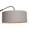 Steinhauer wall luminaire ELEGANT CLASSY with switch, with shade, with strain relief, with plug, adjustable E27 IP20, black matt 