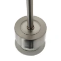 Steinhauer Pendelarmatuur SPARKLED LIGHT cilindrisch, met lampenkap E27 IP20, staal geborsteld dimbaar