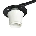 Steinhauer floor lamp SPARKLED LIGHT cylindrical, with switch, with shade, with plug, adjustable E27 IP20, black matt dimmable