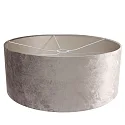shade KAPPEN - Ø 50CM cylindrical, silver