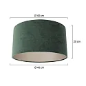 shade KAPPEN - Ø 40CM flat, cylindrical