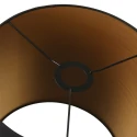 Mexlite Lampenkap K1564 rond, zwart
