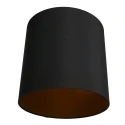 Mexlite Lampenkap K1564 rond, zwart