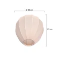 Mexlite Lampenkap K20121S, beige