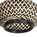 anne light & home shade K2014BS, wood, black