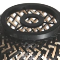 anne light & home shade K2014BS, wood, black