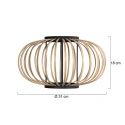 anne light & home shade K2019BS, wood