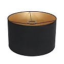 anne light & home Lampenkap KAPPEN - Ø 30CM cilindrisch, zwart