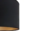 anne light & home Lampenkap KAPPEN - Ø 30CM cilindrisch, zwart