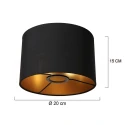 shade KAPPEN - Ø 20CM high, cylindrical