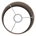 Steinhauer shade KAPPEN - Ø 20CM high, cylindrical, silver