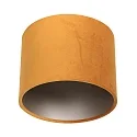 Steinhauer Lampenkap KAPPEN - Ø 20CM hoog, cilindrisch, goud mat, zand