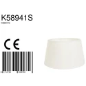 Mexlite shade KAPPEN - Ø 30CM conical, creme