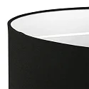 Mexlite shade KAPPEN - Ø 40CM high, cylindrical, black