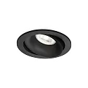 Inbouwspot RONY 1.0 - PAR16 cardanisch draaien GU10 IP20, mat, gitzwart dimbaar