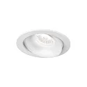 Plafondinbouwarmatuur RONY 1.0 1-vlams IP20, wit dimbaar