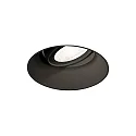 Inbouwspot DEEP ADJUST TRIMLESS 1.0 - PAR16 flush, cardanisch draaien GU10 IP20, mat, gitzwart dimbaar