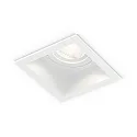Plafondinbouwarmatuur PLANO 1-vlams GU10 IP44, wit dimbaar