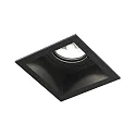 recessed spotlight PLANO IP44 1.0 - LED 1 flame, rigid, with wire springs IP44 / IP20, mat, deep black dimmable