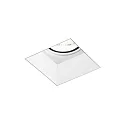 Recessed spot STRANGE 1.0 PAR16, GU10 max. 12W, rotatable/swivelling, white