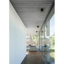 Wever & Ducré surface spotlight SOLID CEILING SURF 1.0 cylindrical, DALI controllable, adjustable IP20, black dimmable