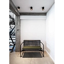 Wever & Ducré Opbouwspot SOLID CEILING SURF 1.0 cilindrisch, DALI aanstuurbaar, instelbaar IP20, grijs, zwart dimbaar