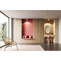 Wever & Ducré Opbouwspot SOLID CEILING SURF 1.0 cilindrisch, DALI aanstuurbaar, instelbaar IP20, champagne / zwart dimbaar