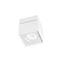 Plafondarmatuur SIRRO 1.0 cubusvorm, draaibaar, roteerbaar GU10 IP20, gepoedercoat, wit dimbaar
