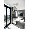 Wever & Ducré Downlight HEXO 2.0 - PAR16 2-vlams, hoekig, zonder reflector GU10 IP20, koper dimbaar