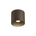 Downlight RAY 1.0 - PAR16 cilindrisch, zonder reflector GU10 IP20, brons dimbaar