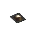 LED Recessed spot PIRRO 1.0, 1 Spot 4.5W 2700K, CRi >90, dimmable, black