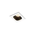 Downlight PIRRO 1.0 1-vlams IP20, zwart, wit dimbaar