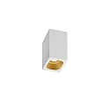 LED Ceiling luminaire PIRRO 1.0, 1 Spot, 4.5W 2700K, CRi >90, dimmable, white gold