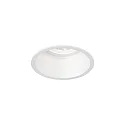 Inbouwspot DEEPER 1.0 - LED stijf, multipower, met bladveren IP20, mat, verkeerswit dimbaar