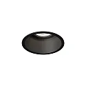 recessed spotlight DEEPER IP44 1.0 - LED rigid, multipower, with leaf springs IP44 / IP20, mat, deep black dimmable