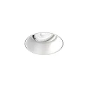 Plafondinbouwarmatuur DEEP ADJUST PETIT TRIMLESS 1.0 - LED flush, cardanisch draaien IP20, mat, verkeerswit dimbaar